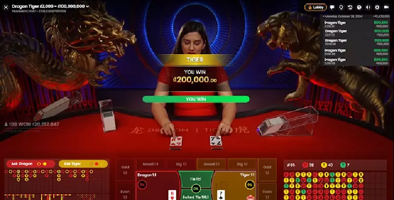 Sexy Baccarat K9Win – Sảnh game casino hút hàng triệu người chơi mỗi ngày Game Rồng Hổ hấp dẫn